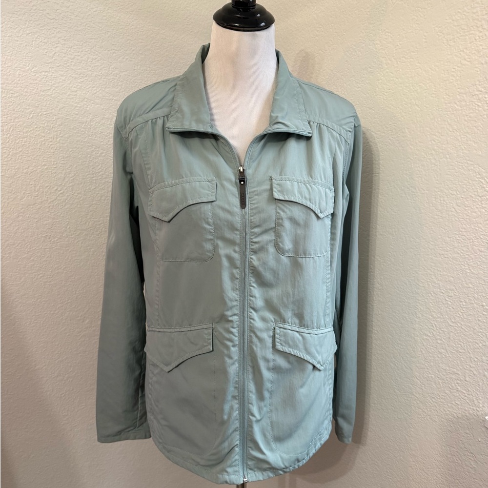 Eddie Bauer Light Green Travex Jacket